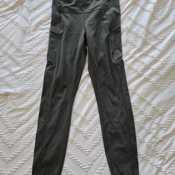 Lululemon Athletica Olive Leggings - Picture 2 of 6